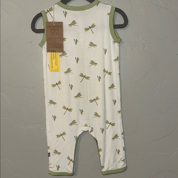 Kyte Baby Dragonfly Bamboo Sleeveless Romper- 12-18M - Picture 4 of 4
